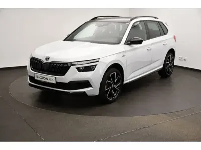 Gebraucht Skoda Kamiq Monte Carlo 110 PS (80 kW) 2022 Moonweiss metallic SUV