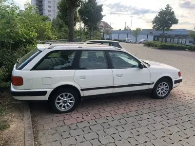Gebraucht Audi 100 101 PS (74 kW) 1993 Weiß Kombi