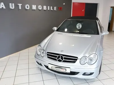 Używany Mercedes CLK200 Avantgarde 184 KM (135 kW) 2009 Srebrny Kabriolet