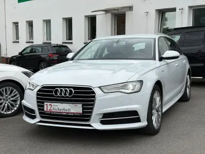 Gebraucht Audi A6 S-Line 190 PS (139 kW) 2015 Weiß Kombi