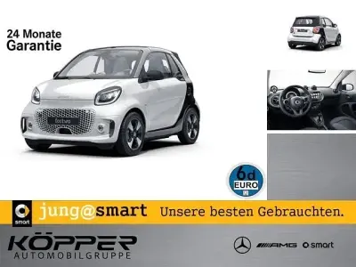 Gebraucht Smart ForTwo Electric Drive Exclusive 60 kW (82 PS) 2024 Weiß Cabrio