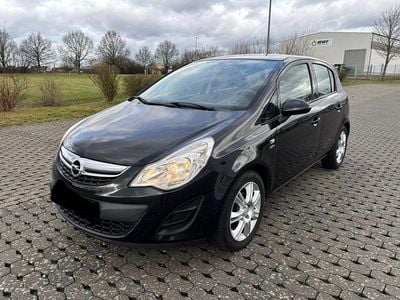 Gebraucht Opel Corsa Active 69 PS (50 kW) 2013 Schwarz Kleinwagen