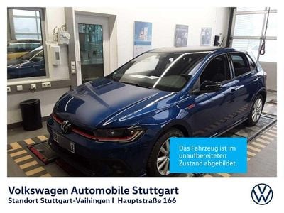 Gebraucht VW Polo GTI 207 PS (152 kW) 2022 Reef blue metallic deep black Kleinwagen