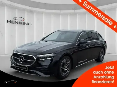 Gebraucht Mercedes E300 AMG 204 PS (150 kW) 2025 Lack obsidianschwarz Kombi