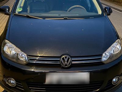 Gebraucht VW Golf V Comfortline 122 PS (89 kW) 2009 Schwarz Kombi