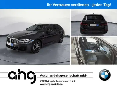 Brugt BMW 530e M Sport 184 HK (135 kW) 2021 Grå Stationcar