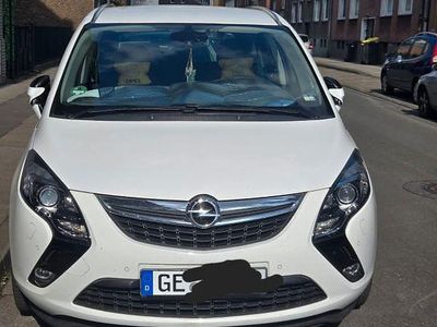 Gebraucht Opel Zafira Tourer Eco 200 PS (147 kW) 2014 Weiß Van / Kleinbus