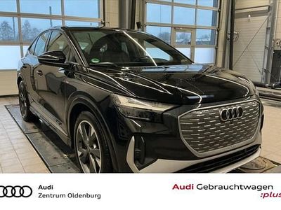 Schwarz Gebraucht 2022 Audi Q4 Sportback e-tron S-Line SUV | 30.979 € (Fairer Preis)