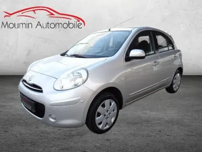 Usata Nissan Micra Acenta 80 CV (58 kW) 2012 Argento Utilitaria