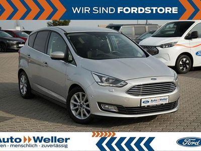 Gebraucht Ford C-MAX Titanium 120 PS (88 kW) 2016 Silber Van / Kleinbus