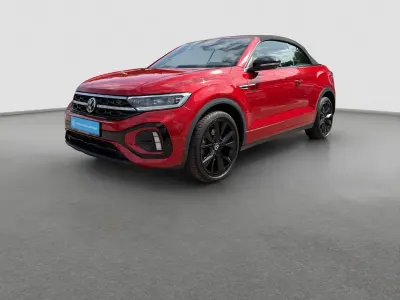 Gebraucht VW T-Roc Cabriolet Style 150 PS (110 kW) 2022 Schwarz Cabrio