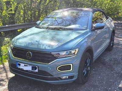 Usata VW T-Roc Cabriolet R-line 150 CV (110 kW) 2020 Verde Cabrio