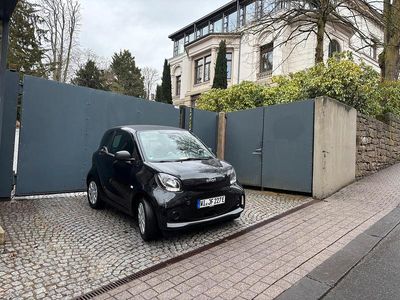 Gebraucht Smart ForTwo Coupé 60 kW (82 PS) 2021 Schwarz Kleinwagen