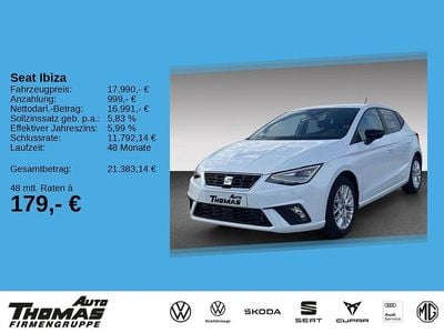 Usata Seat Ibiza FR 110 CV (80 kW) 2024 Bianco Utilitaria