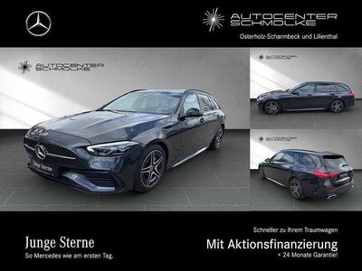 Gebraucht Mercedes C180 AMG 170 PS (125 kW) 2023 Lack graphitgrau Kombi
