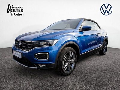 Gebraucht VW T-Roc Cabriolet Style 150 PS (110 kW) 2021 Ravennablau Cabrio