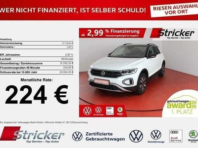 Weiß Gebraucht 2025 VW T-Roc Goal SUV | 27.739 € (Guter Preis)