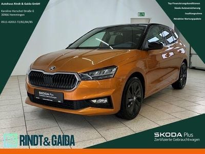 Gebraucht Skoda Fabia Style 95 PS (69 kW) 2022 Orange Limousine