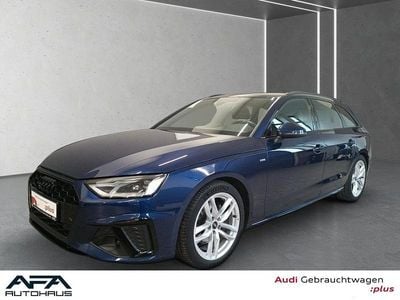 Blau Gebraucht 2022 Audi A4 S-Line Kombi | 25.980 € (Guter Preis)