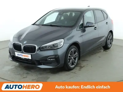 Begagnad BMW 218 Sport Line 150 HK (110 kW) 2021 Grå Kombi