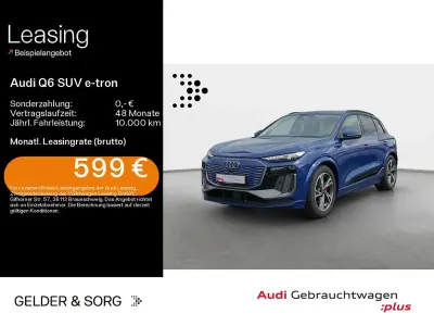 Gebraucht Audi Q6 e-tron S-Line 225 kW (306 PS) 2025 Ascariblau metallic SUV