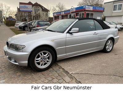 Second-hand BMW 318 Sport Line 143 CP (105 kW) 2003 Argintiu Cabrio