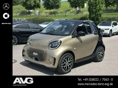 Gebraucht Smart ForTwo Electric Drive Prime 60 kW (82 PS) 2023 Bodypanels in gold beige () Cabrio