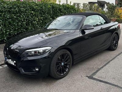 Gebraucht BMW 218 Advantage 150 PS (110 kW) 2017 Schwarz Cabrio