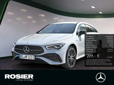 Begagnad Mercedes CLA250e Shooting Brake AMG line 163 HK (119 kW) 2025 Grå Kombi