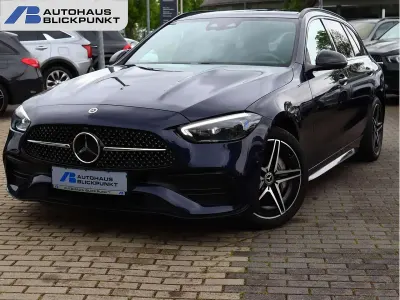 Gebraucht Mercedes C300e AMG 313 PS (230 kW) 2023 Manufaktur cavansitblau Kombi