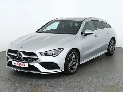 Brugt Mercedes CLA200 Shooting Brake AMG line 163 HK (119 kW) 2022 Sølv Stationcar