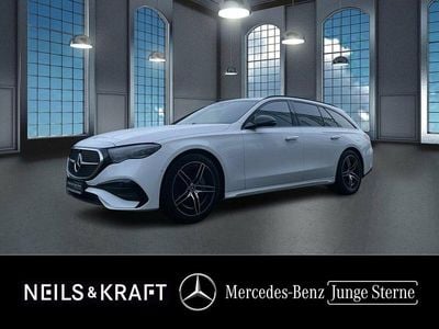 Polarweiß Gebraucht 2024 Mercedes E300 AMG Kombi | 51.970 € (Fairer Preis)