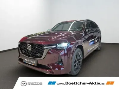 Neu Mazda CX-80 Homura-Line 254 PS (186 kW) 2026 Rot SUV