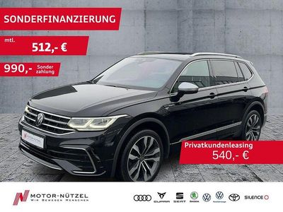 Gebraucht VW Tiguan Allspace R-line 200 PS (147 kW) 2022 Schwarz SUV