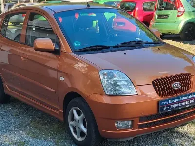 Gebraucht Kia Picanto 65 PS (47 kW) 2007 Orange Kleinwagen