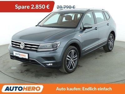Gebraucht VW Tiguan Allspace Highline 239 PS (175 kW) 2020 Grau SUV
