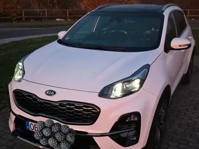 Brugt Kia Sportage GT-Line 177 HK (130 kW) 2019 Hvid SUV