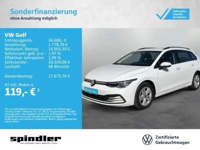 Gebraucht VW Golf VIII Life 150 PS (110 kW) 2023 Pure white Kombi
