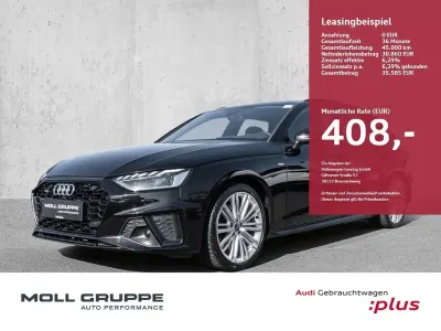 Gebraucht Audi A4 S-Line 265 PS (194 kW) 2022 Mythosschwarz metallic Kombi