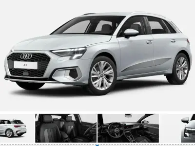 Brugt Audi A3 Advanced 110 HK (80 kW) 2024 Hvid Sedan