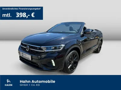 Gebraucht VW T-Roc Cabriolet R-line 150 PS (110 kW) 2023 Schwarz Cabrio