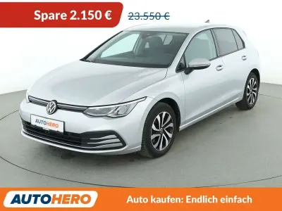 Gebraucht VW Golf VII Active 150 PS (110 kW) 2021 Reflexsilber Kleinwagen