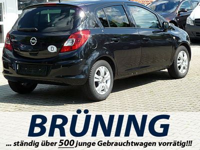 Gebraucht Opel Corsa Innovation 101 PS (74 kW) 2013 Schwarz metallic Kleinwagen