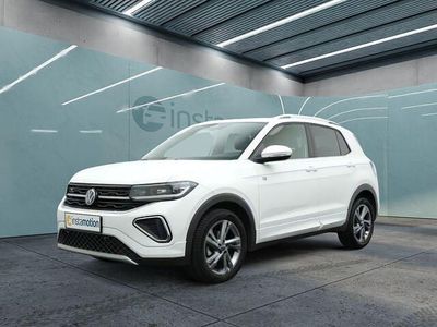 Gebraucht VW T-Cross R-line 116 PS (85 kW) 2024 Weiß SUV