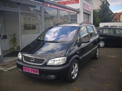 Gebraucht Opel Zafira Executive 125 PS (91 kW) 2002 Schwarz Van / Kleinbus