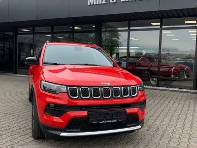 Brugt Jeep Compass Limited 131 HK (96 kW) 2022 Rød SUV