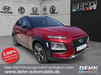 Begagnad Hyundai Kona Premium 177 HK (130 kW) 2020 Röd SUV