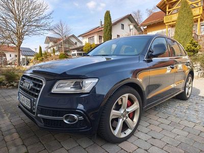 Second-hand Audi SQ5 Competition 326 CP (239 kW) 2017 Albastru SUV