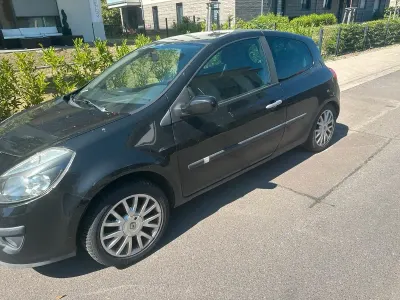 Gebraucht Renault Clio 2007 Schwarz Kleinwagen