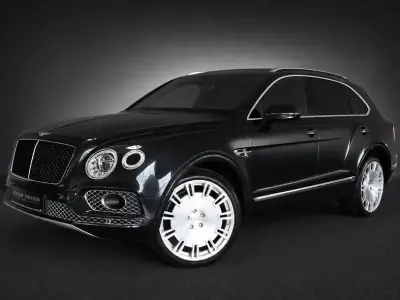 Gebraucht Bentley Bentayga Mulliner 608 PS (447 kW) 2016 Schwarz SUV